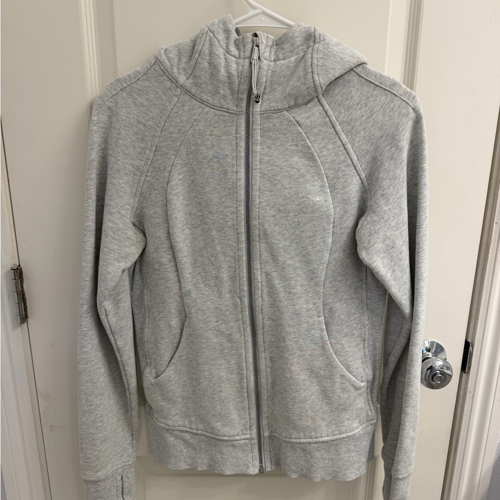 lululemon scuba full zip Gray Jacket